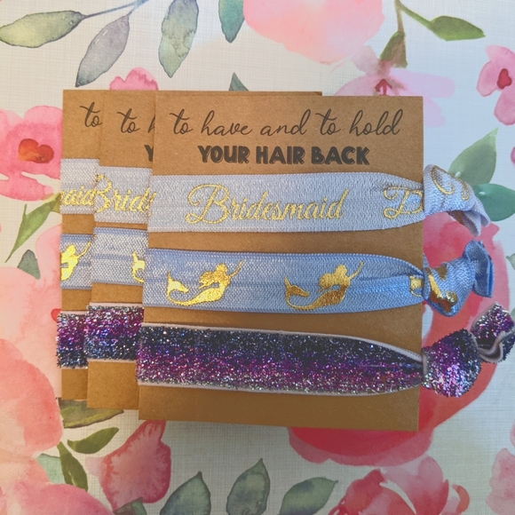 Bridal Party Hair Ties